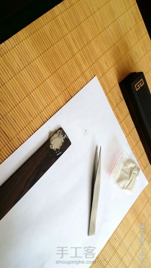 愚心手作木质书签刻字镶银教程 第15步