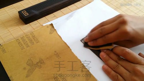 愚心手作木质书签刻字镶银教程 第19步