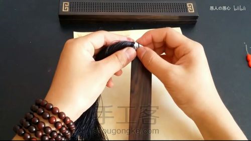 愚心手作木质书签刻字镶银教程 第25步