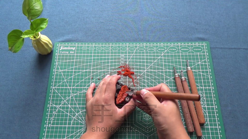 金箍筷子，可做飞镖！武林高手吃饭必备，紫光檀筷子+筷子托 第14步