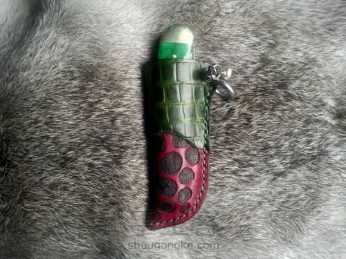 折刀套“烂尾蜥”的诞生 第5步