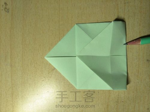 折纸蝴蝶 第10步