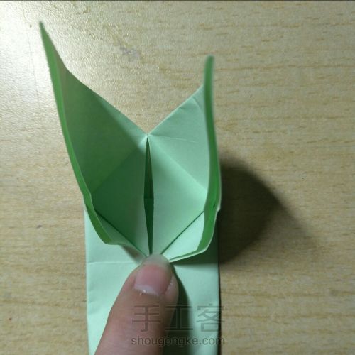 折纸蝴蝶 第21步