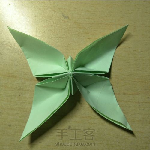 折纸蝴蝶 第24步