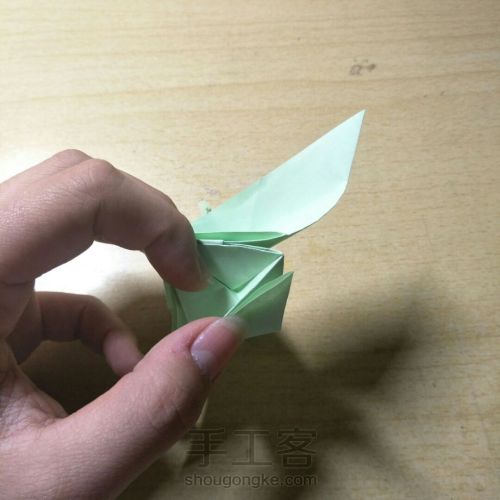 折纸蝴蝶 第27步