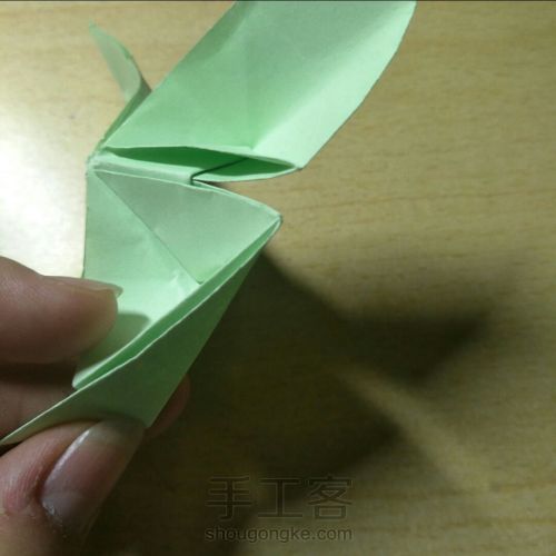 折纸蝴蝶 第28步