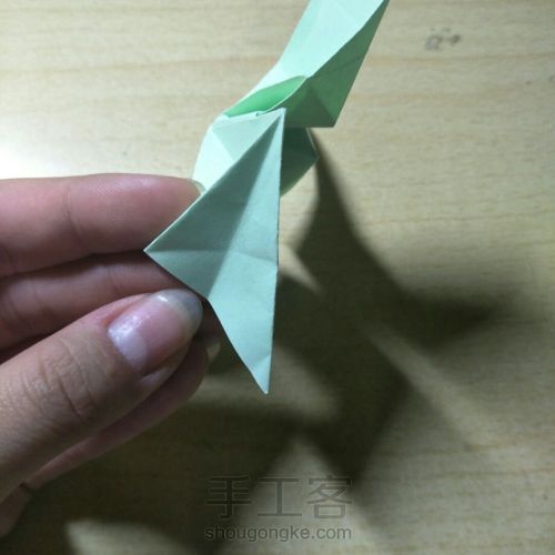 折纸蝴蝶 第29步