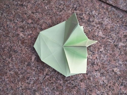 可张合的纸花球 第24步