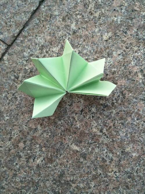 可张合的纸花球 第26步