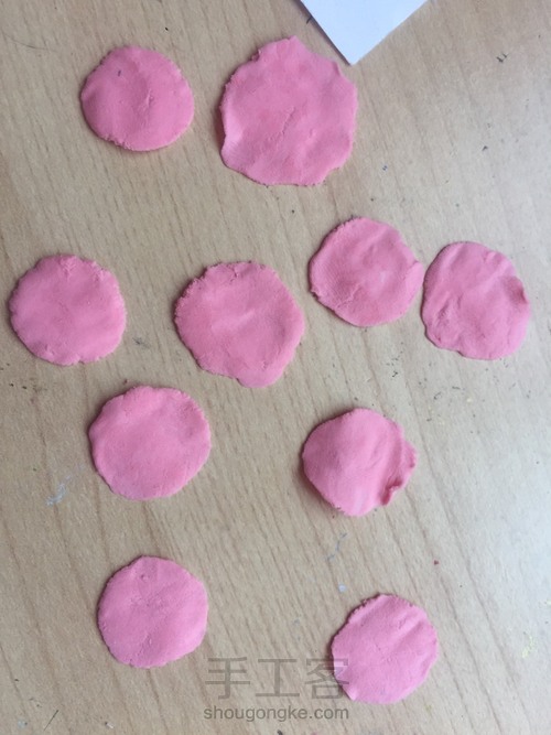 黏土玫瑰 第4步