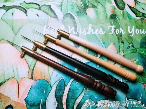 法式刺绣钩针选择小课堂 第3步