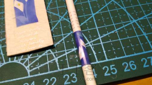 小废品变身唯美书签 第8步