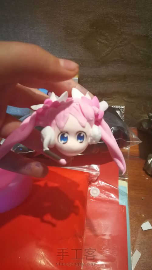 初音头部 第12步