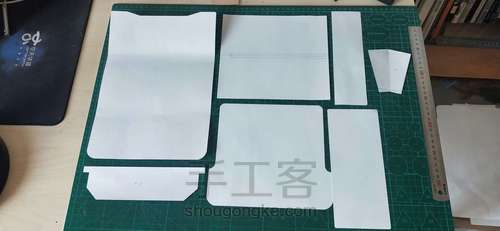 纯牛皮 植鞣革 手工缝钱包 第1步