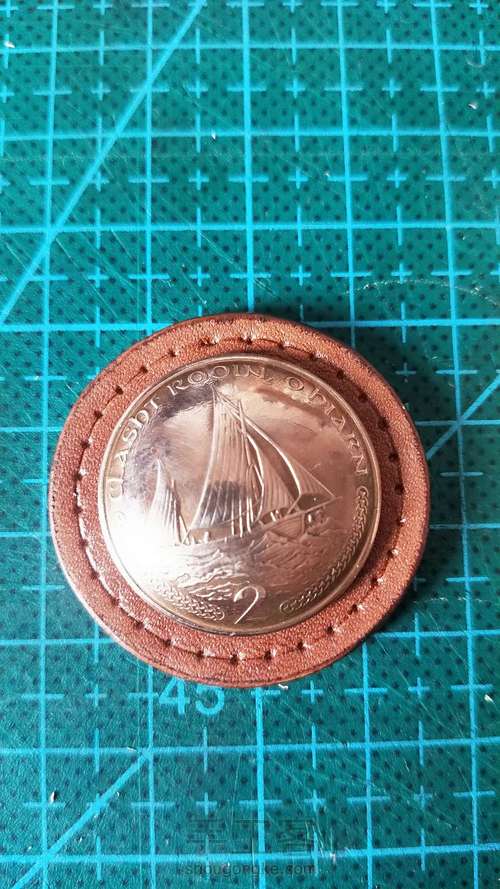 皮雕 车钥匙包 第5步