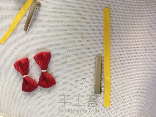 蝴蝶结发夹 第6步