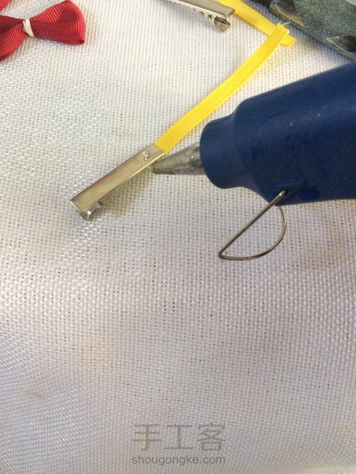 蝴蝶结发夹 第8步