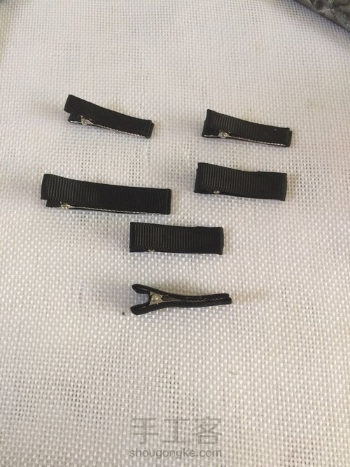 儿童精美六件套发夹教程 第3步