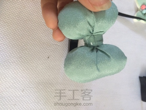 儿童精美六件套发夹教程 第9步