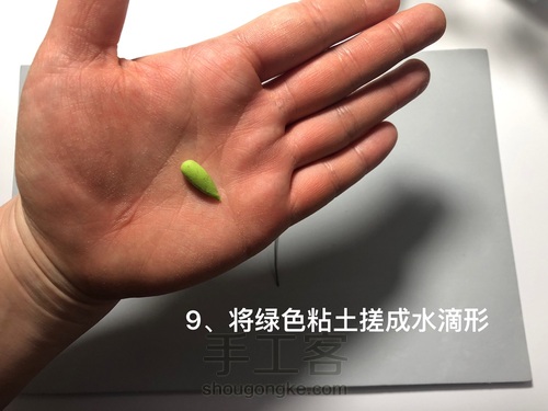 粘土花卉-牵牛花 第12步