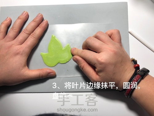 粘土花卉-牵牛花 第21步