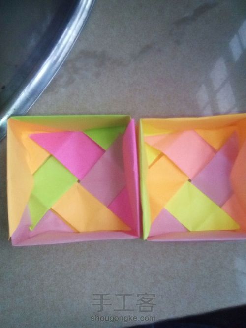 盒子类之一:组合月饼盒 第18步