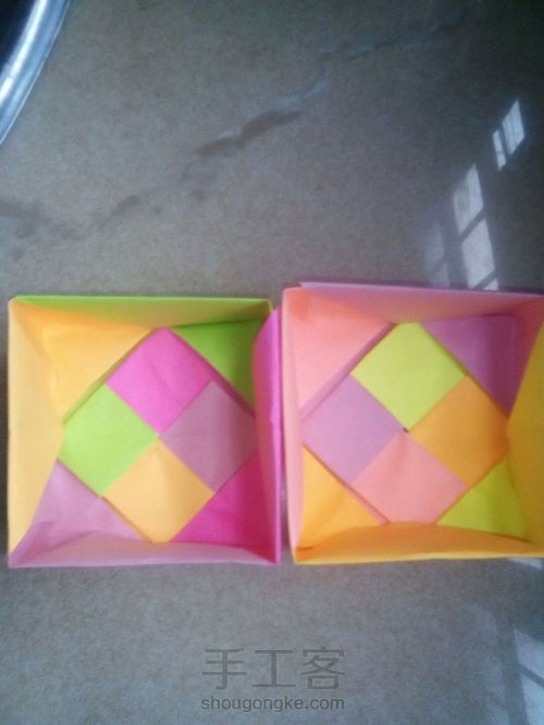 盒子类之一:组合月饼盒 第22步