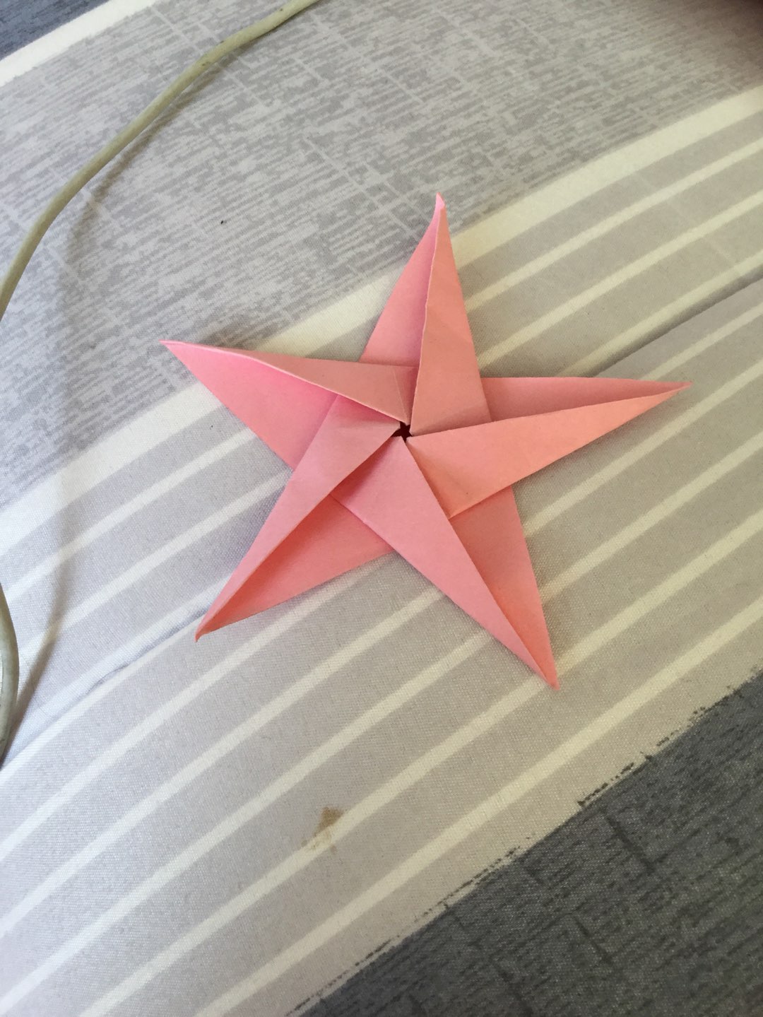 简单折五角星