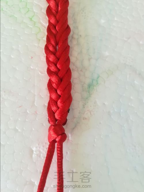 红绳手链 第10步