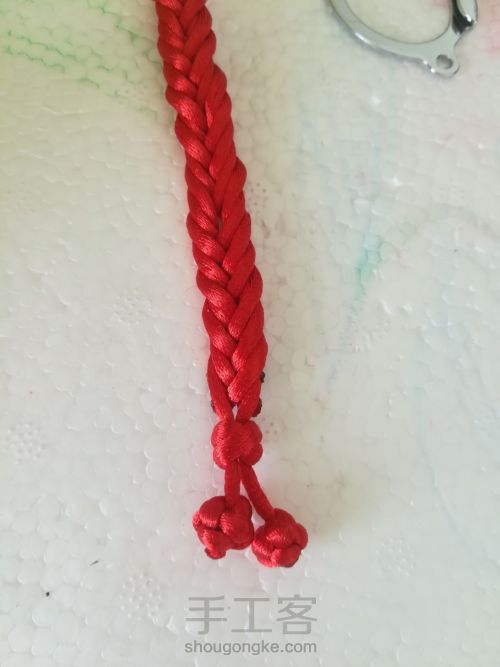 红绳手链 第11步