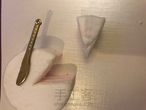 粘土食玩_棉花糖蛋糕😘😘😘😘😘😘我无聊😂 第12步