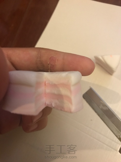 粘土食玩_棉花糖蛋糕😘😘😘😘😘😘我无聊😂 第10步