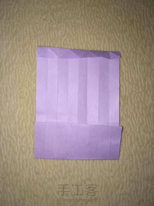 【阿喵】折纸热气球 第11步