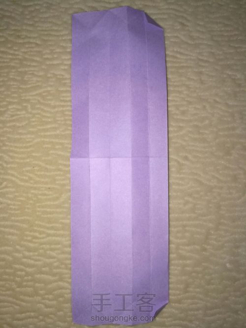 【阿喵】折纸热气球 第5步
