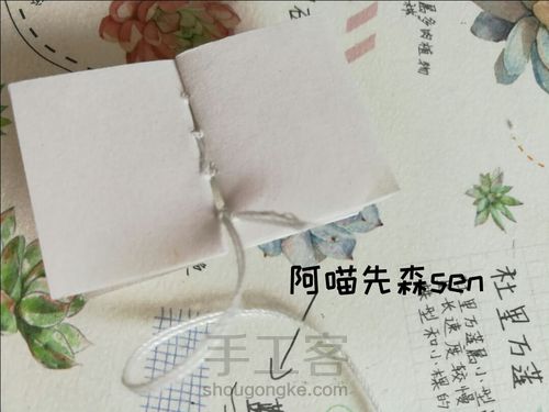 【阿喵】迷你微缩手工书 第9步
