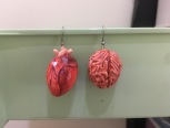 （平民向）大脑心脏标本耳坠和戒指