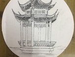 亭子线描写生（儿童向）