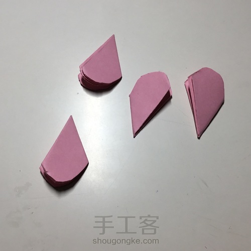 撩妹神器---纸质玫瑰花 第9步