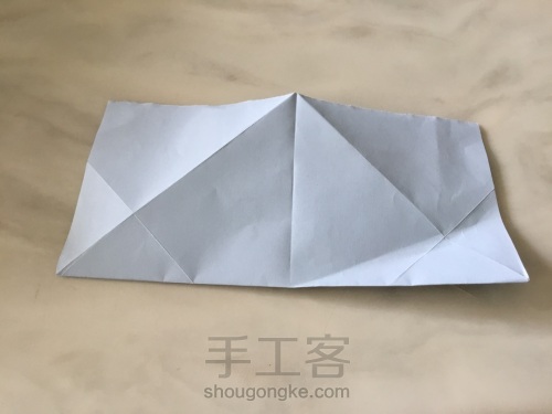 折纸手机架，最简单的做法 第9步