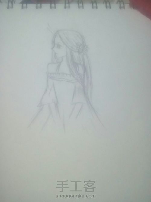 森系少女 第3步