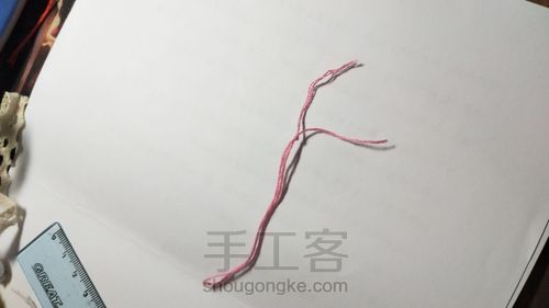 超简单的蝴蝶结 第3步