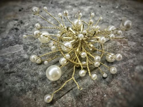 【柒】超浮夸珍珠胸针(附胸针扣简易教程) 第16步