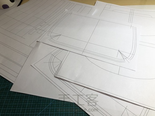 立体小挎包不完全记录 第3步