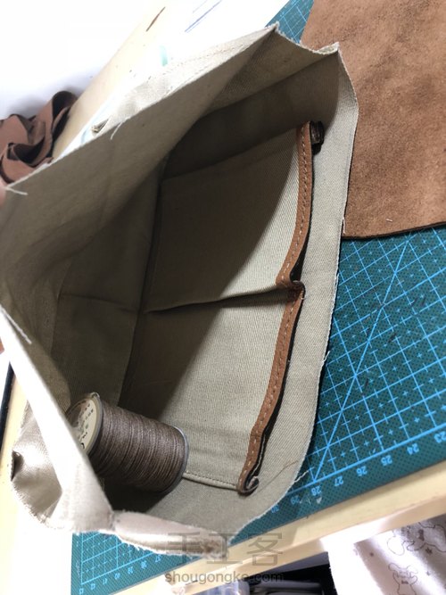 立体小挎包不完全记录 第20步