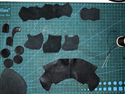 手缝真皮小动物玩偶 第5步