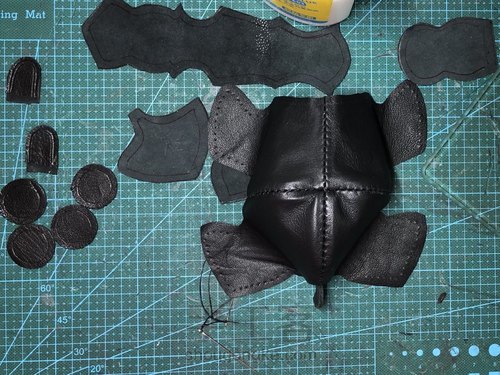 手缝真皮小动物玩偶 第11步