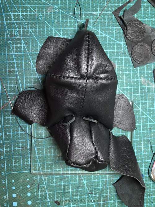 手缝真皮小动物玩偶 第18步