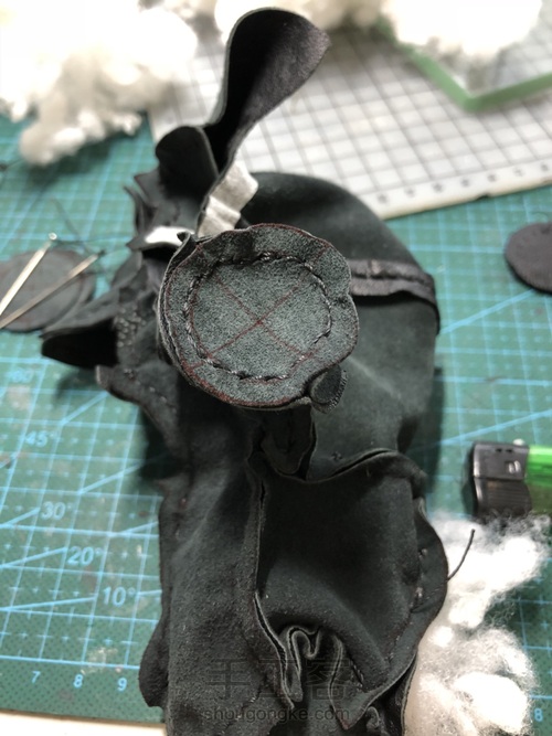 手缝真皮小动物玩偶 第23步