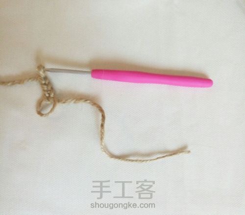 麻绳地垫 第2步