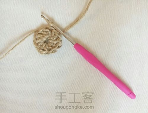 麻绳地垫 第7步